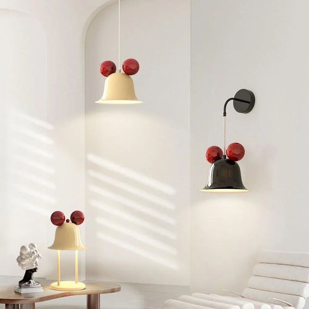Audara-Creative Cream Wind Dining Room Bar Desk Light Cute Warm Metal Desk Lamp Bedroom Kids Room Dormitory Table Lamp Library Amusement Park School Lighting Fixture