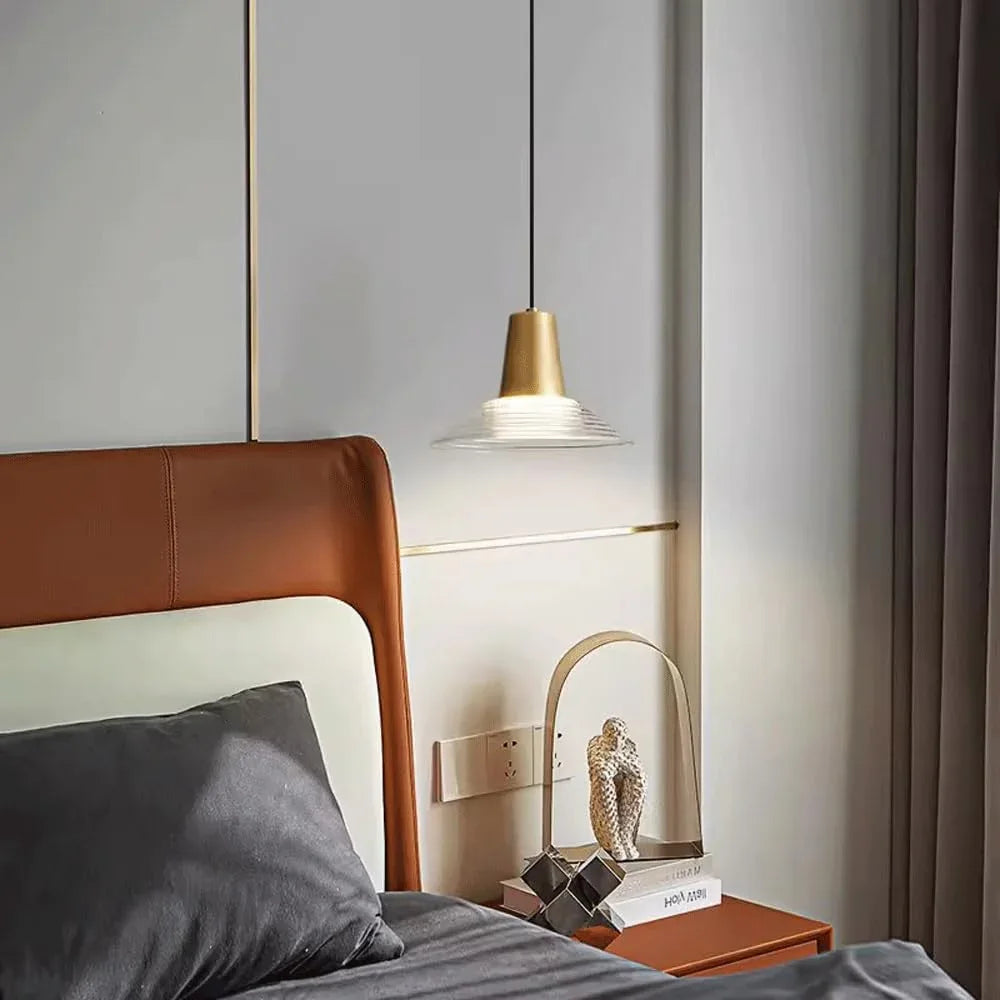 Audara-7-inch Modern Pendant Lights, Suitable for Various Settings Including Bedrooms, Bedside Tables, Hotel Entryways, Kitchen Islands, Etc., Featuring A Minimalist Bohemian Style.