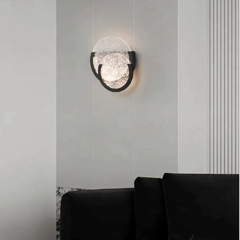 Audara-New Modern Aluminum Wall Lamp High-end Bedroom Bedside Resin Wall Lights Designer New Irregular Sconces Living Room Corridor Decorative Mounted Lighting Fixture