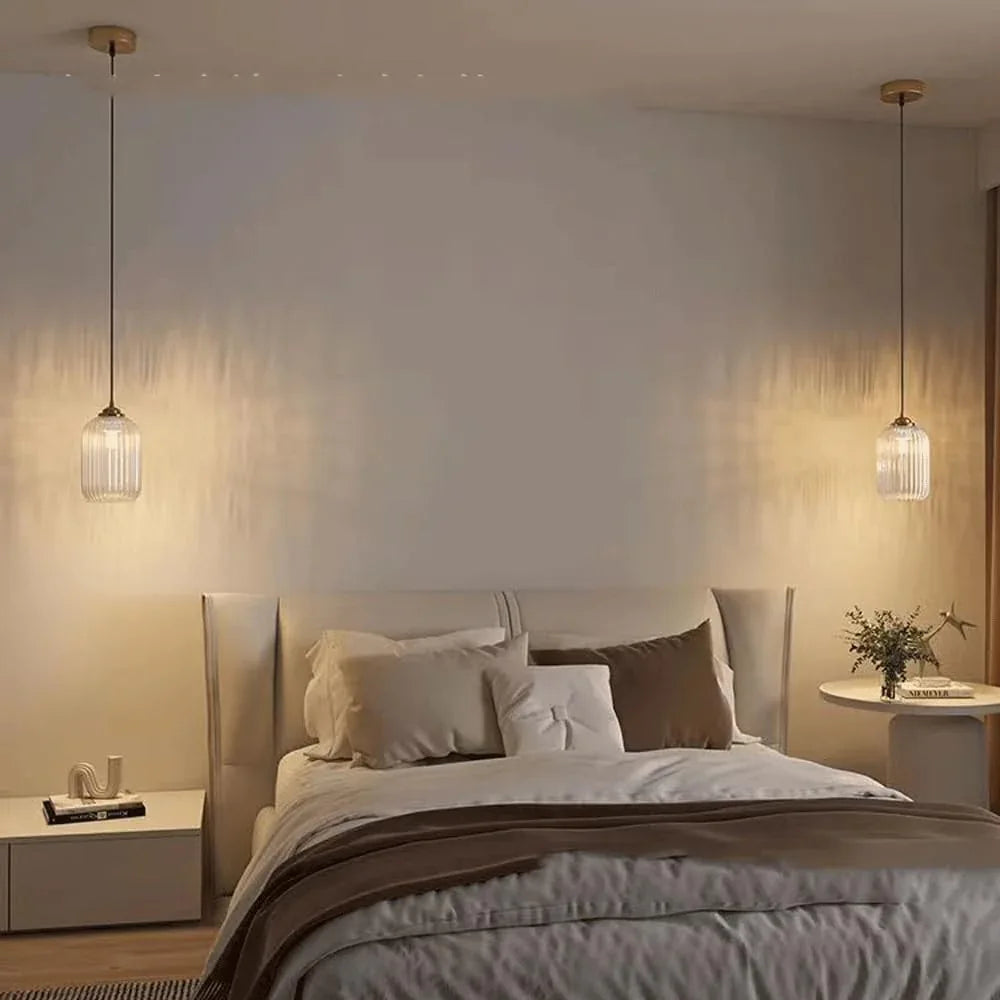 Audara-5.5-inch Crystal Pendant Light: A Small, Decorative Light Fixture Suitable For Installation In Various Spaces.Easily Complements A Variety Of Styles Including Bohemian, European,and Modern Mini