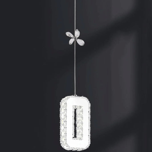 Audara-Crystal Pendant Light, 5-inch Creative Mini Pendant Lights, Suitable for Modern Minimalist, Bohemian, and European Styles, Ideal for Bedrooms, Hotel Kitchens, Islands, Entryways, Etc.