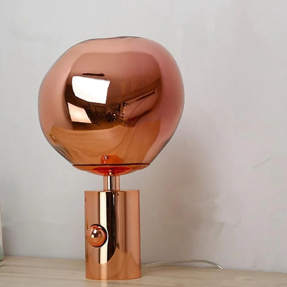 Audara-Creative Warm Living Room Bedroom Desk Light French Romantic Sphere Acrylic Desk Lamp Restaurant Coffee Shop Bar Table Lamp Office Apartment Dormitory Mall Decoration Lighting Fixture