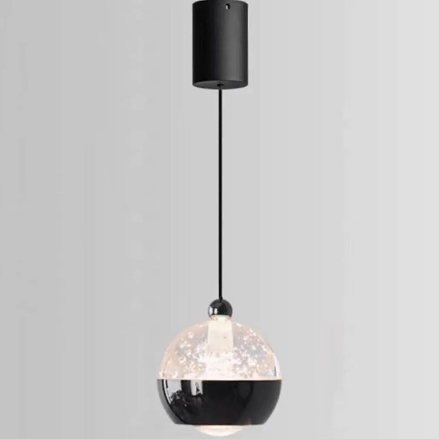 Audara-Crystal Pendant Light, 4-inch Small Decorative Chandelier, Modern And Understated Luxury Style, Suitable For Lighting In Various Places Such As Bedrooms, Hotels, Restaurants, And Kitchen Island