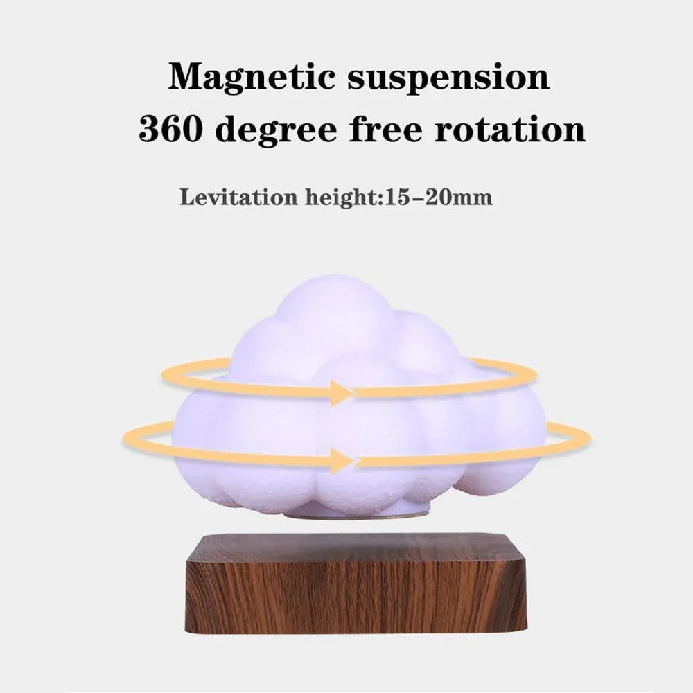 Audara-Creative Warm Hovering Clouds Shape Bedroom Desk Light Romantic French Boys Girls Room Kids Room Desk Lamp Living Room Bedroom Bed Decoration Table Lamp Office Front Desk Coffee Shop Lighting Fixture