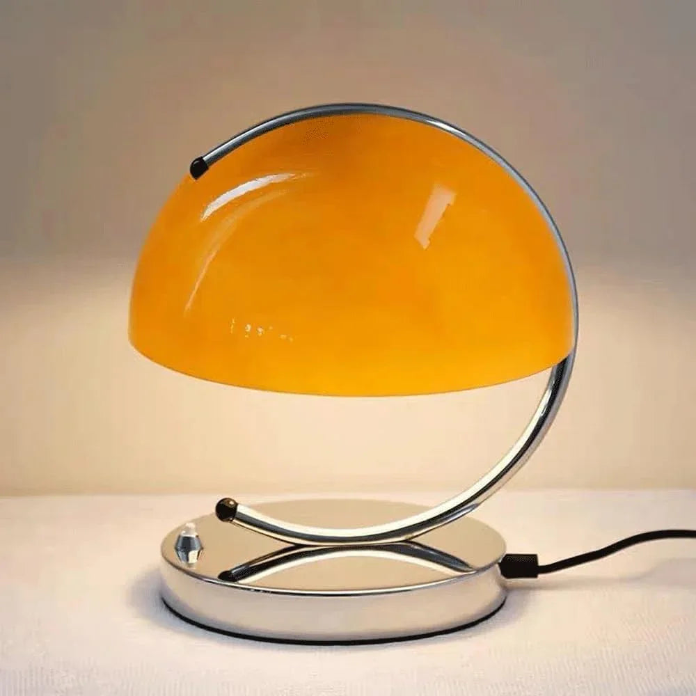 Audara-Chinese Vintage Bedroom Bedside Desk Light Classic Warm Hardware Glass Desk Lamp Living Room Sofa Side Office Table Lamp B&B Bar B&B Coffee Shop Restaurant Lighting Fixture