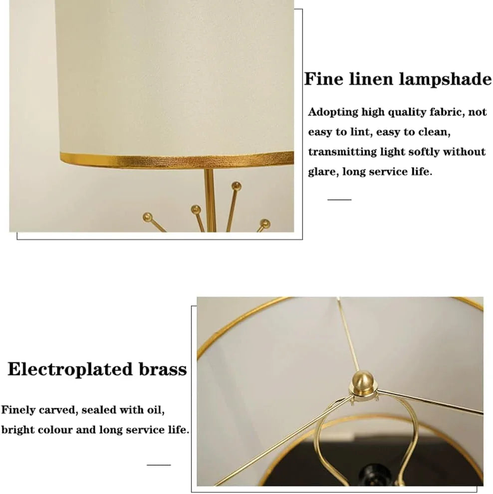 Audara-American Light Luxury Sample Room Bedroom Bedside Desk Light Simple Hotel Cafe B&B Desk Lamp Creative Onyx Marble Brass Table Lamp Villa Club Decoration Lighting Fixture