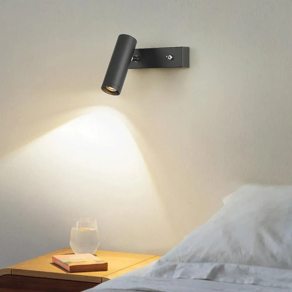 Audara-Modern Personalized Simple Wall Lamp Bedroom Bedside LED Wall Lights Creative Light Luxury Rotatable Sconces Aisle Corridor Foyer Mounted Lighting Fixture