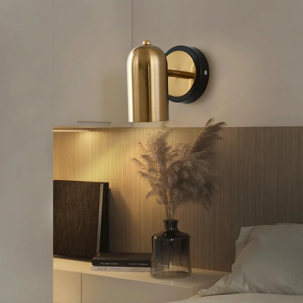 Audara-Scandinavian Creative Indoor Wall Lamp Simple Personality Bedroom Wall Lights Living Room Study Room Decoration Sconces American Style Industrial Style Bedside Mounted Lighting Fixture