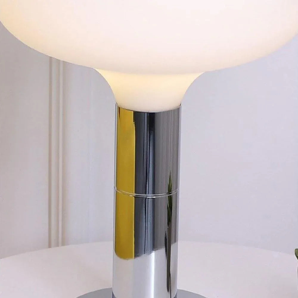 Audara-Simple Creative Bedroom Bedside Desk Light Chinese Retro Metal White Frosted Glass Desk Lamp Hotel Coffee Shop Restaurant Table Lamp Sample Room Backdrop Villa Lighting Fixture