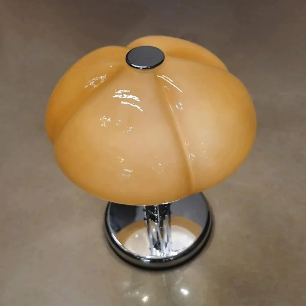 Audara-Modern Simple Living Room Study Desk Light Classic High-end Amber Glass Desk Lamp Bedroom Bedside Table Lamp Apartment Dormitory Makeup Desk Hotel Guest House Lighting Fixture