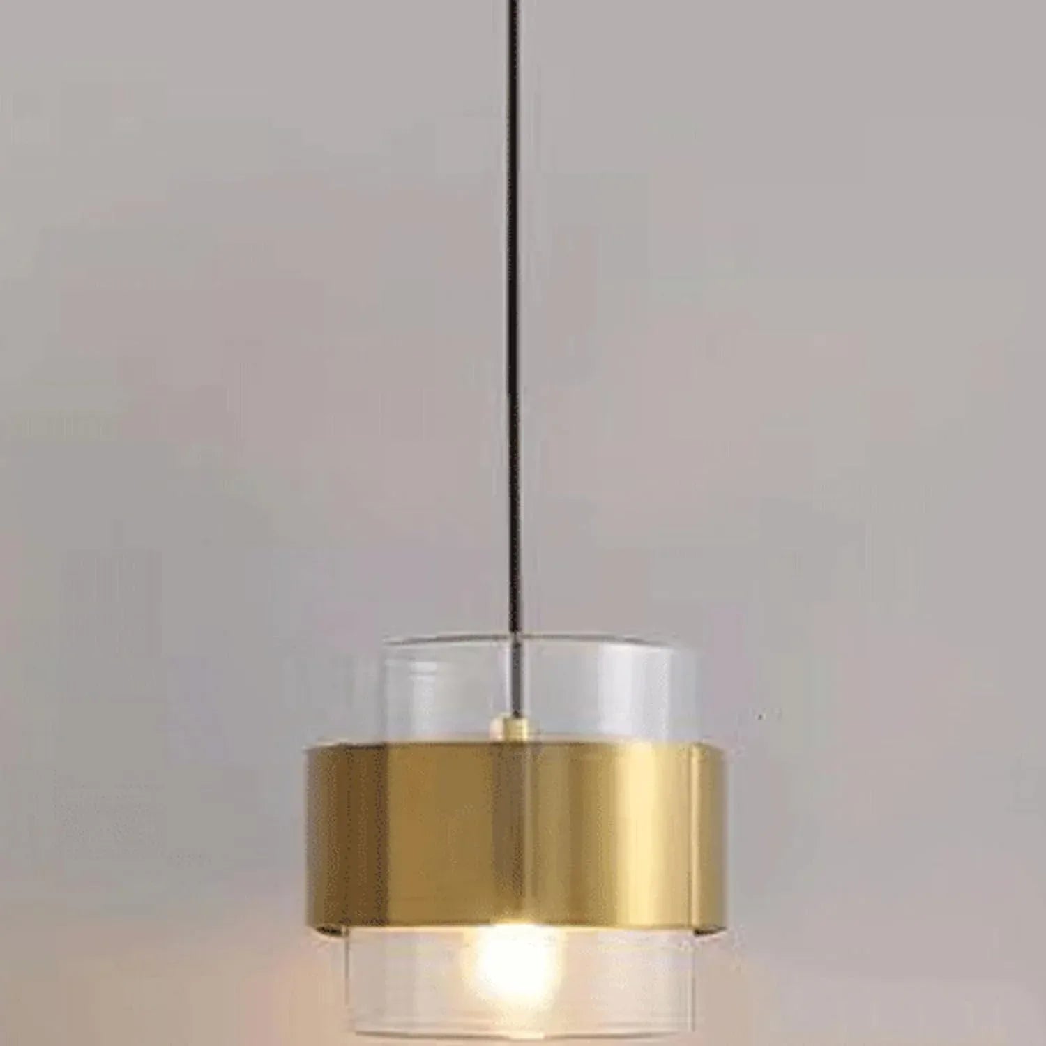 Audara-7-inch Minimalist Glass Pendant Lights Easily Complement Various Decor Styles and Can Be Installed in Bedrooms, Living Rooms, Dining Rooms, Kitchen Islands, Cafes, Offices, and More.