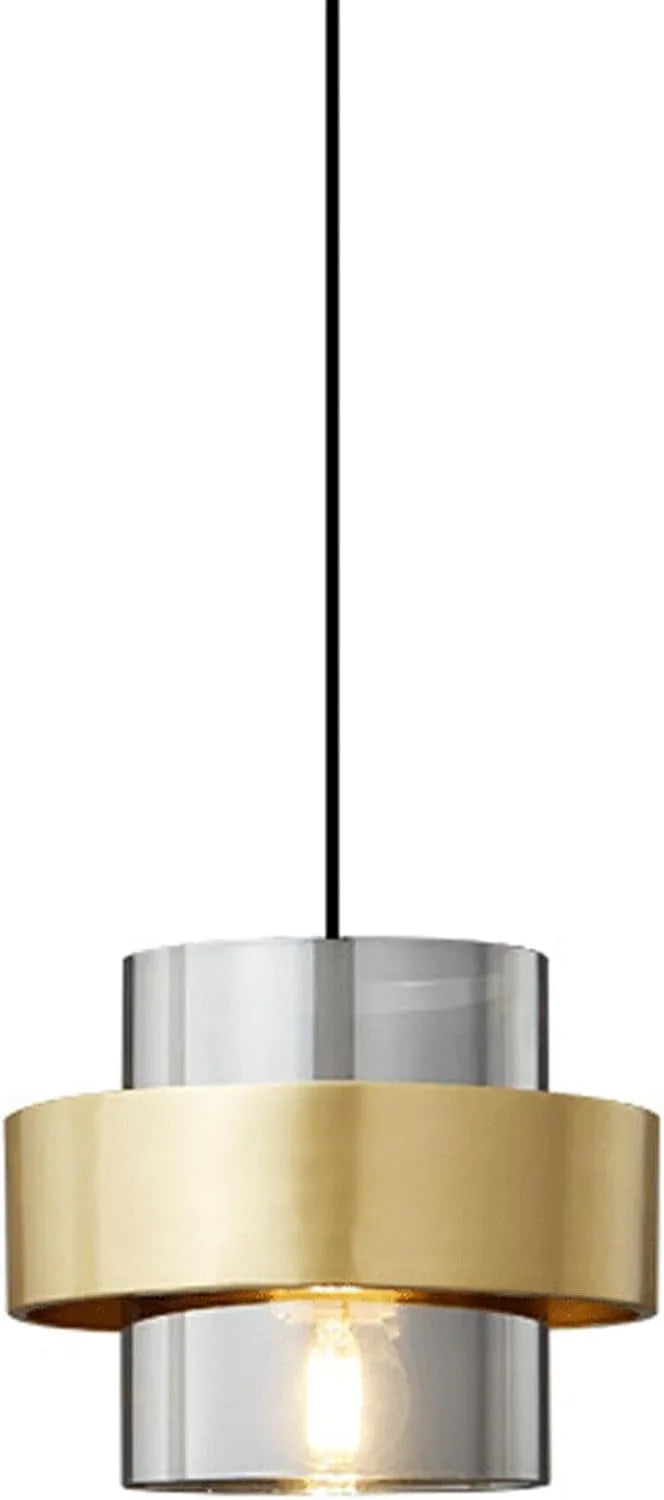 Audara-Glass Pendant Lights, 8 Inches in Diameter, Modern Minimalist Bohemian Style Decorative Lighting Fixtures Suitable for Various Spaces Such As Bedrooms, Hotel Entryways, and Cafes