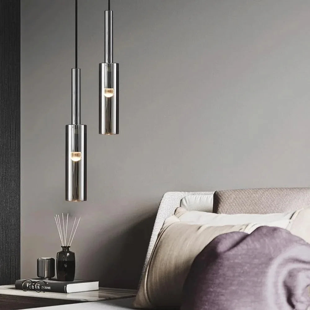 Audara-Creative Crystal Pendant Light, Small-sized Ceiling Hanging Decorative Light Fixture, Modern Minimalist Style, Bohemian Style, Suitable For Bedrooms, Hotel Rooms, Kitchen Islands, Entryways, Et