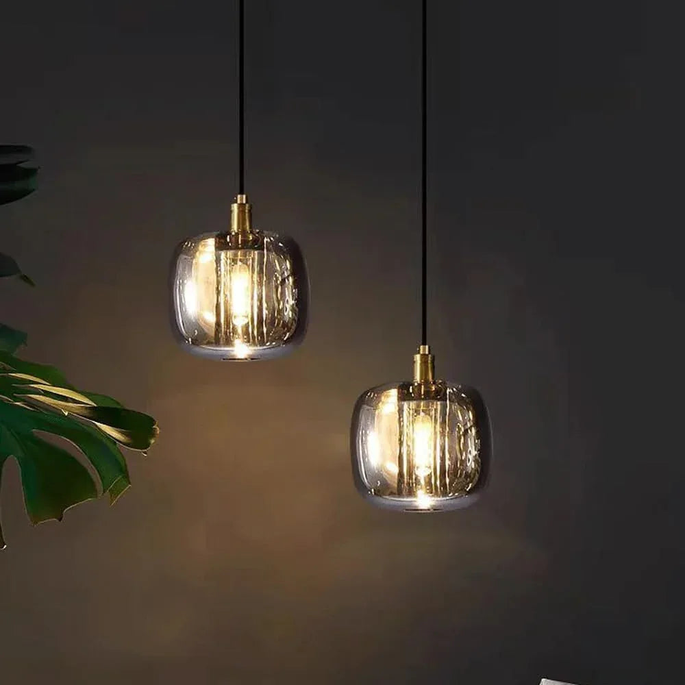 Audara-Crystal Pendant Light, 4.3 Inches, Small Decorative Pendant Light, Modern And Light Luxury Style, Suitable For Lighting In Various Places Such As Bedrooms, Hotels, Restaurants, Kitchen Islands,