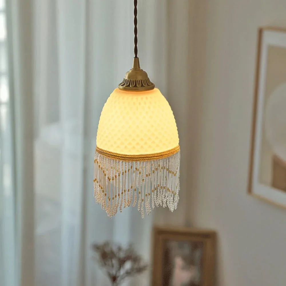 Audara-6-inch Modern Pendant Lights for Bedside, Bedroom, Hotel Entryway, Kitchen Island, and Various Other Spaces, Easily Blending Into Minimalist, Bohemian, and European Styles.
