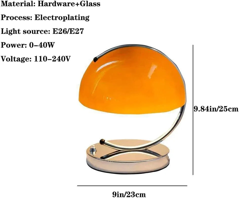 Audara-Chinese Vintage Bedroom Bedside Desk Light Classic Warm Hardware Glass Desk Lamp Living Room Sofa Side Office Table Lamp B&B Bar B&B Coffee Shop Restaurant Lighting Fixture
