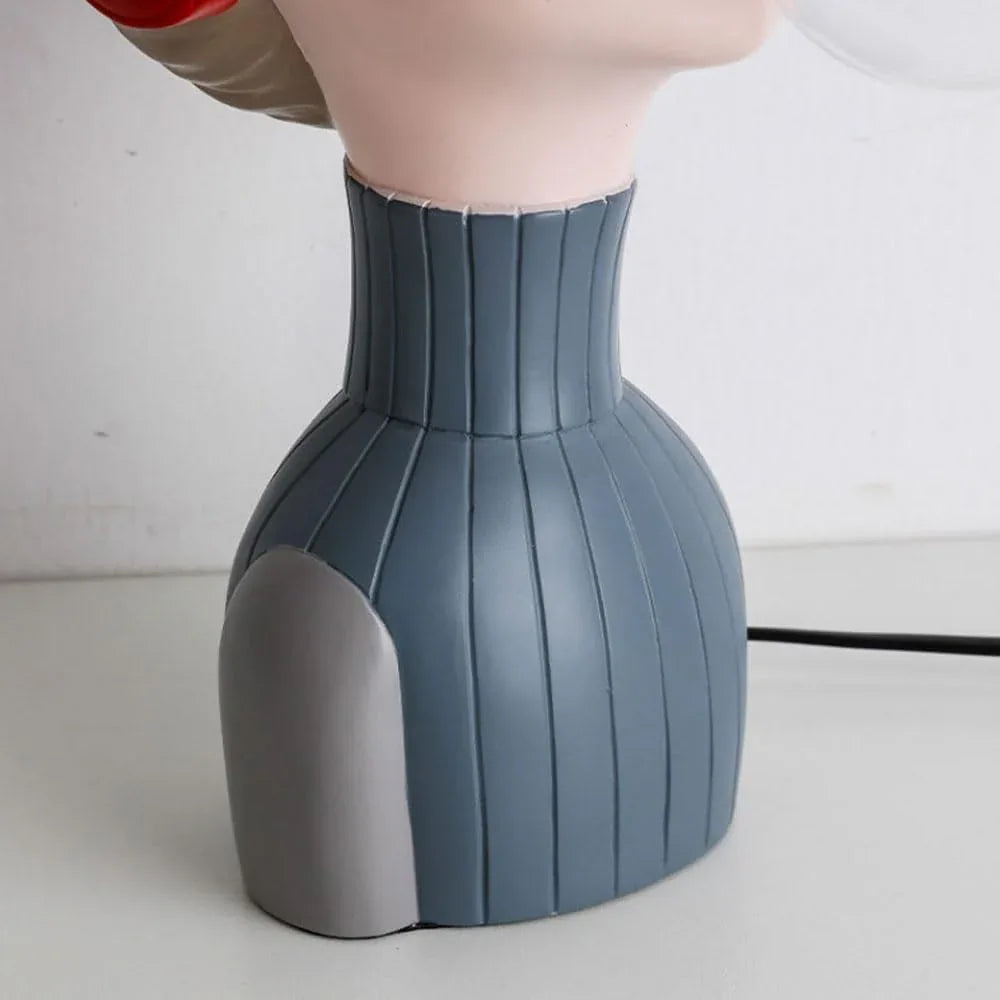 Audara-Scandinavian Cute Bedroom Bedside Desk Light Romantic Cozy Teenage Girl Bubbles Resin Desk Lamp Boys Girls Kids Room Table Lamp Dining Room Coffee Shop Dessert Shop Lighting Fixture