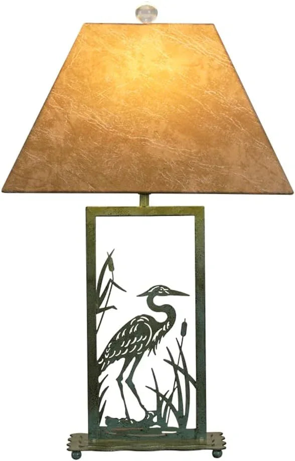 Audara-American Retro Dressing Table Bedroom Study Tea Room Desk Light Classic High-end Metal Parchment Desk Lamp Farmhouse Villa Restaurant Cafe Lighting Fixture Living Room Background Wall Table Lamp