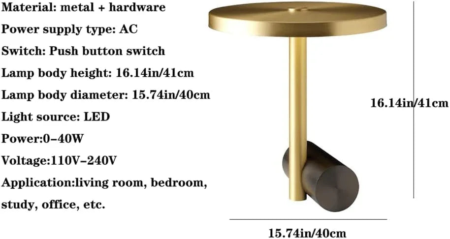 Audara-Simple Modern Bedroom Study Desk Light Creative Scandinavian Style Metal LED Eye Protection Desk Lamp Office Living Room Apartment Table Lamp Villa Hotel Model House Lighting Fixture