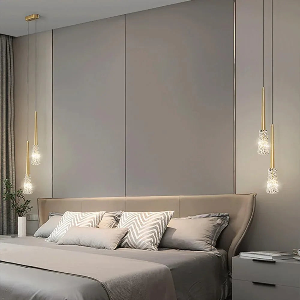 Audara-Mini Pendant Lights, 1.5in Diameter Cone Shape, Retro Industrial Style Decorative Light Fixtures, Suitable For Lighting In Various Spaces Such As Bedrooms, Hotels, Entryways, Kitchens, And Rest