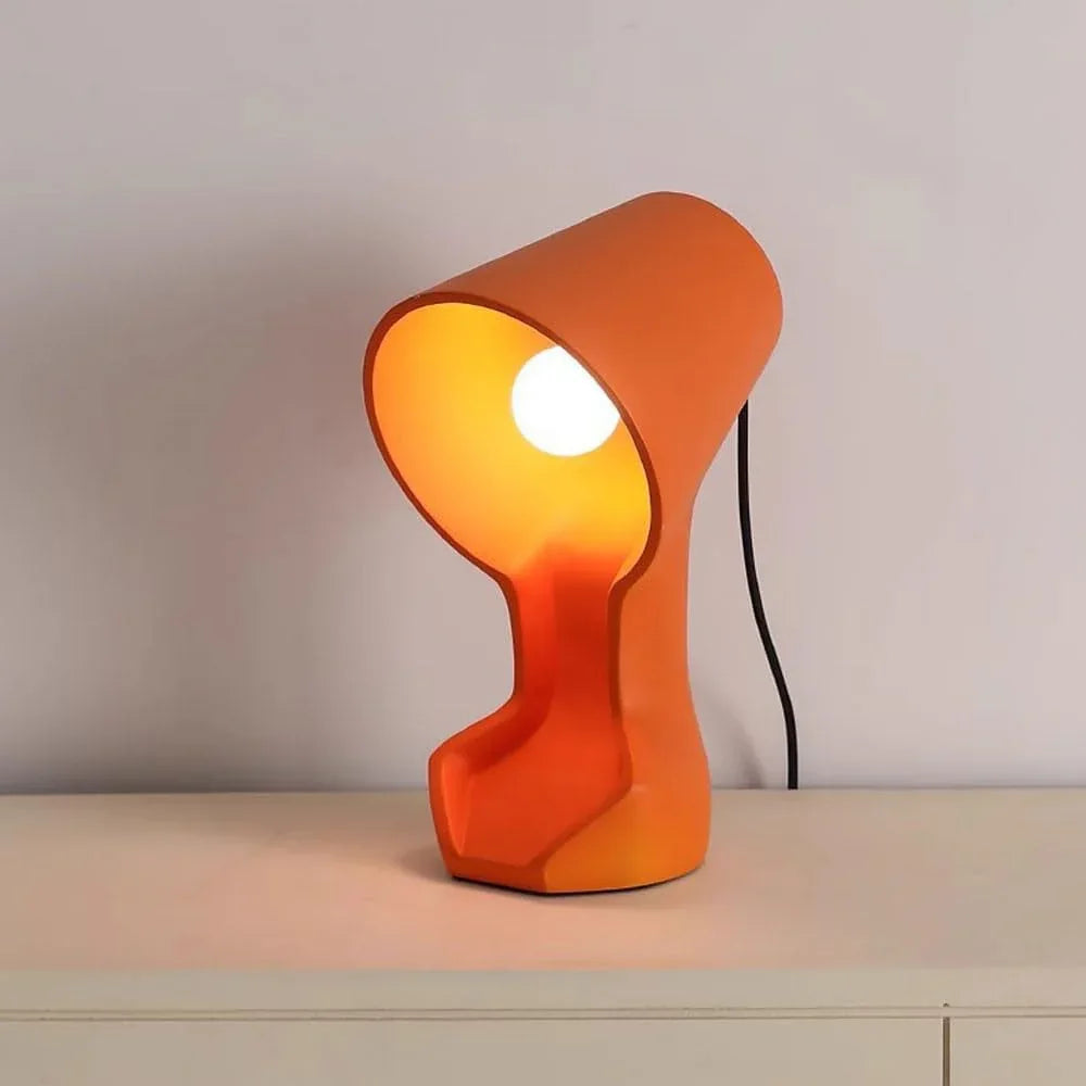 Audara-Creative Simple Macaron Resin Desk Light Cozy Romantic Bedroom Bedside Children's Room Desk Lamp Study Office Living Room Decorative Table Lamp Cafe Hotel Guest Room Farmhouse Lighting Fixture