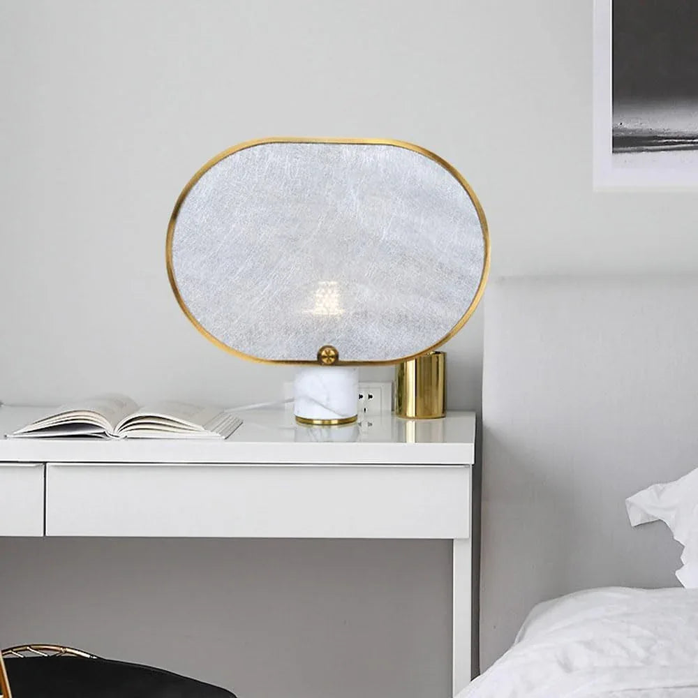 Audara-Postmodern Designer Study Bedroom Desk Light Simple Creative Marble Desk Lamp Office Restaurant Coffee Shop Table Lamp Club Mall Hotel Front Desk Farmhouse Country Lighting Fixture