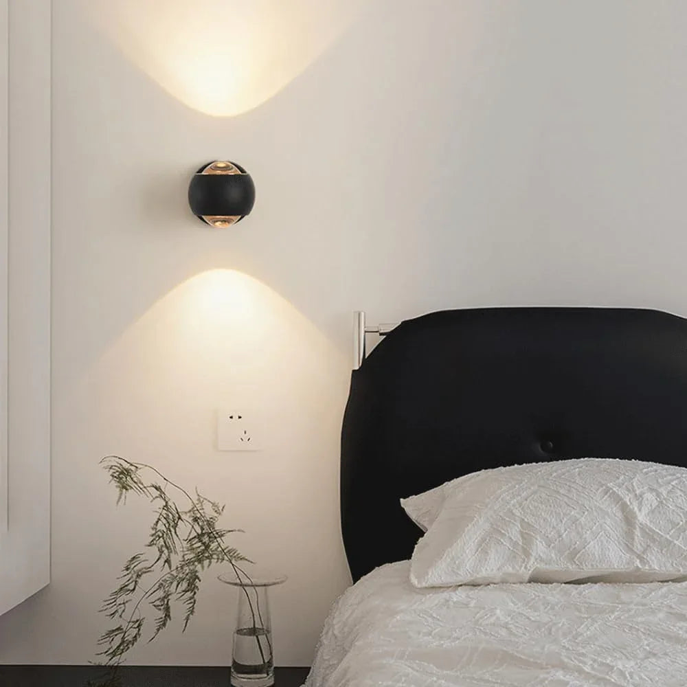 Audara-New Living Room Background Wall Lamp Modern Light Luxury Read Wall Lights Scandinavian Simple Metal Sconces Aisle Corridor Foyer Mounted Lighting Fixture
