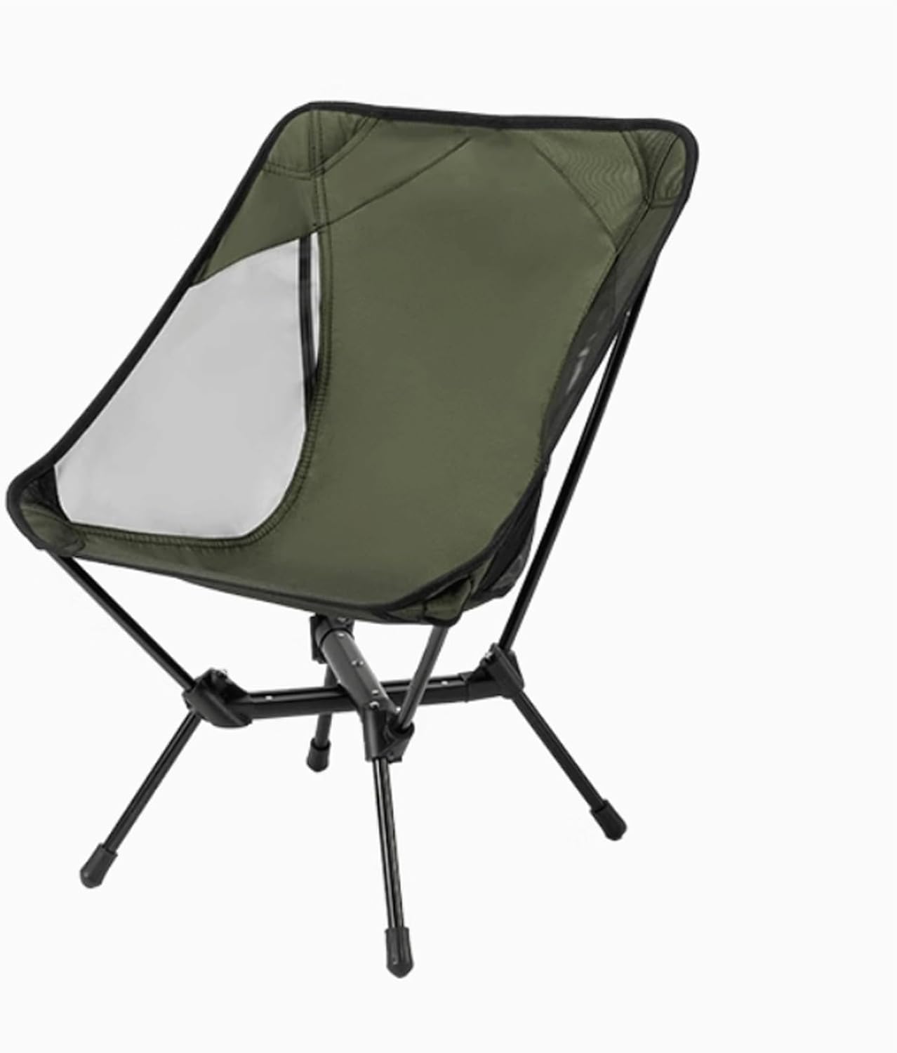 Audara-Lightweight and Comfortable Black Beach Chair Outdoor Camping Aluminum Alloy Ultra-Lightweight Dual-Purpose Folding Chair Khaki Suitable for Mountaineering and Hiking Camping Multi-Color Avail