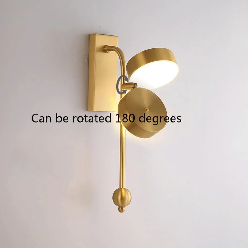 Audara-Postmodern Simple Wall Lamp Scandinavian Creative LED Wall Lights Bedroom Bedside Ambience Sconces Aisle Corridor Foyer Mounted Lighting Fixture
