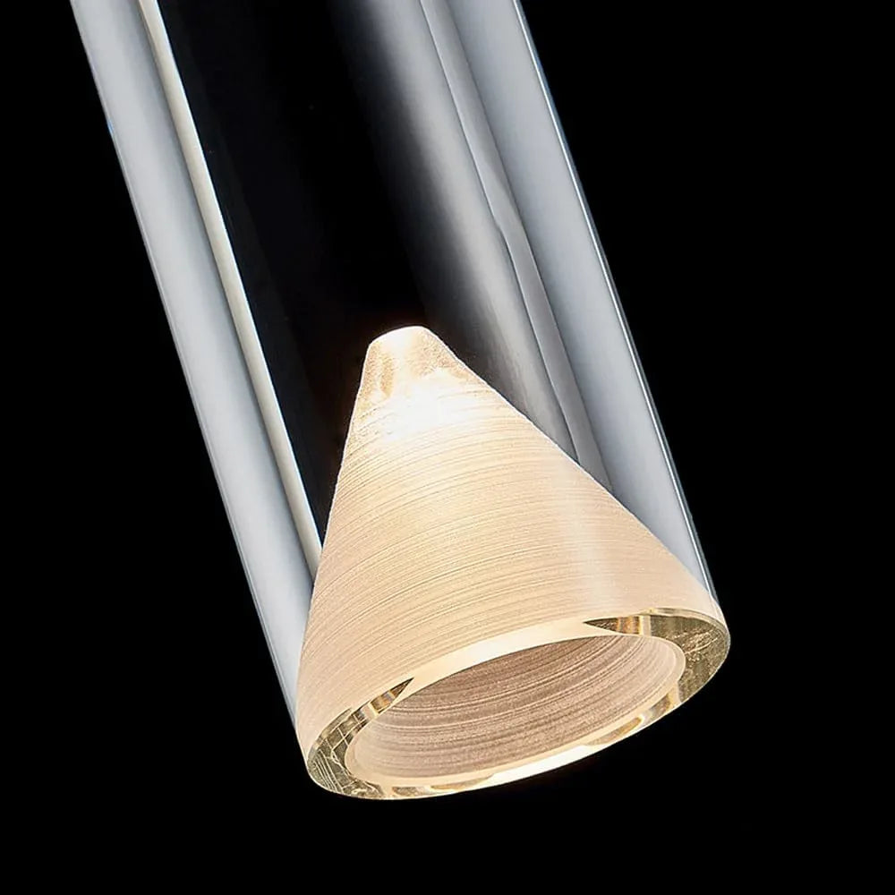 Audara-Crystal Pendant Light, A Modern and Luxurious 2-inch Pendant Lamp, Suitable for Various Lighting Scenarios Such As Bedrooms, Studies, Dining Rooms, Entryways, Cafes, and Kitchen Islands