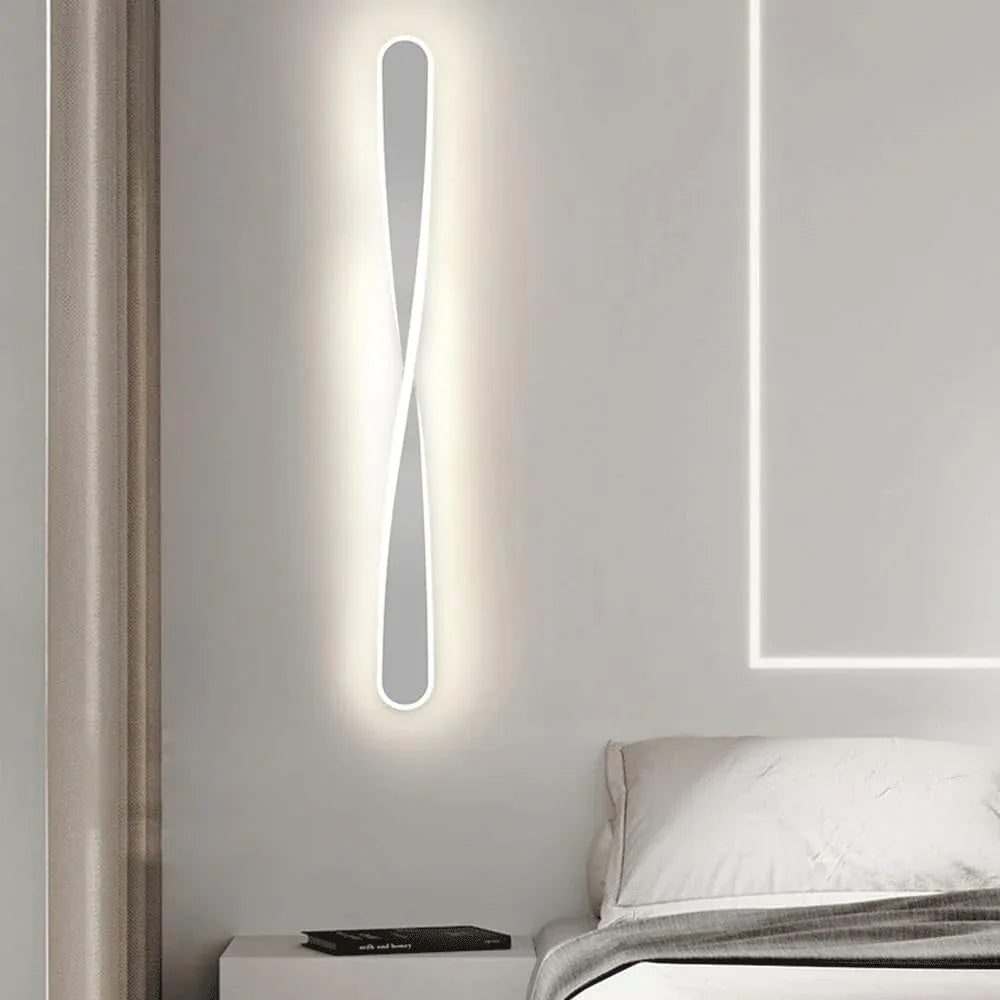 Audara-Light Luxury Living Room Background Wall Wall Lamp Simple Modern Long Wall Lights Creative Minimalist Case Designer Bedroom Sconces Hotel Corridor Corner LED Mounted Lighting Fixture