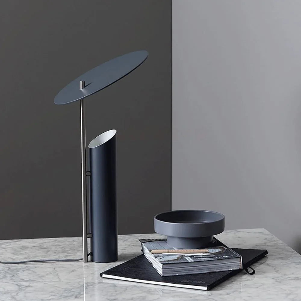 Audara-Modern Simple Hotel Showroom Model Room Desk Light Fashion Metal Desk Lamp Bedroom Study Warehouse Table Lamp Apartment Dormitory Library Villa B&B Farmhouse Lighting Fixture