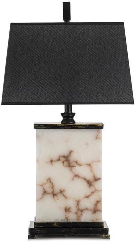 Audara-Creative Simple Bed Head Desk Light Retro Elegant Old Made Marble Desk Lamp Tea House Study Office Table Lamp Farmhouse Rural Villa Showroom Model House Lighting Fixture