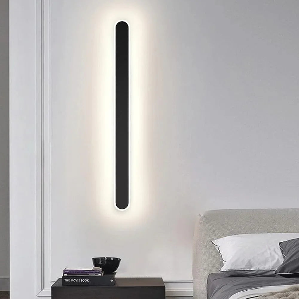 Audara-Light Luxury Living Room Background Wall Wall Lamp Simple Modern Long Wall Lights Creative Minimalist Case Designer Bedroom Sconces Hotel Corridor Corner LED Mounted Lighting Fixture