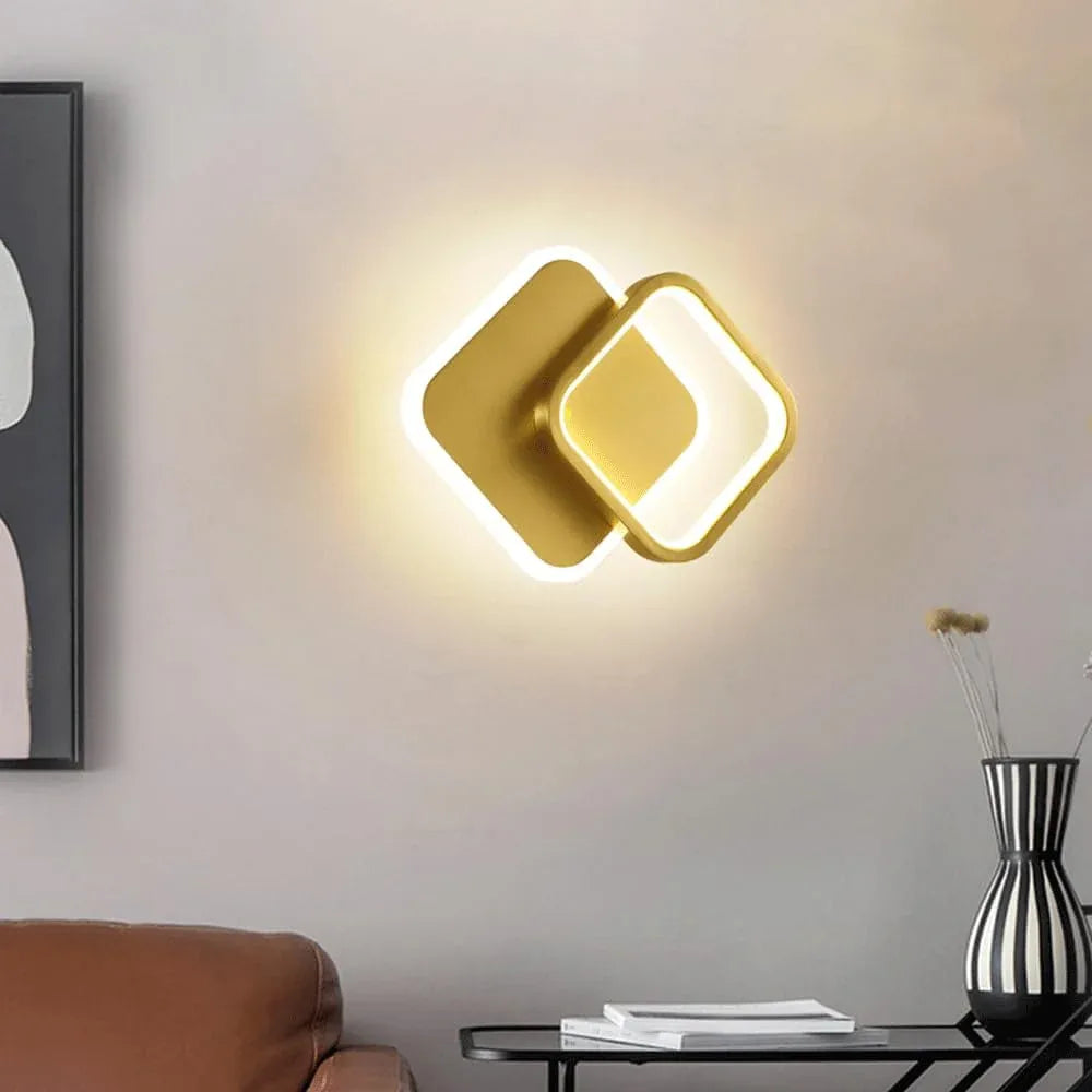 Audara-All Copper Modern Wall Lamp Living Room Bedroom Background Wall Lights Light Luxury Stairway Aisle Sconces Creative Bedside Corridor Decoration Mounted Lighting Fixture