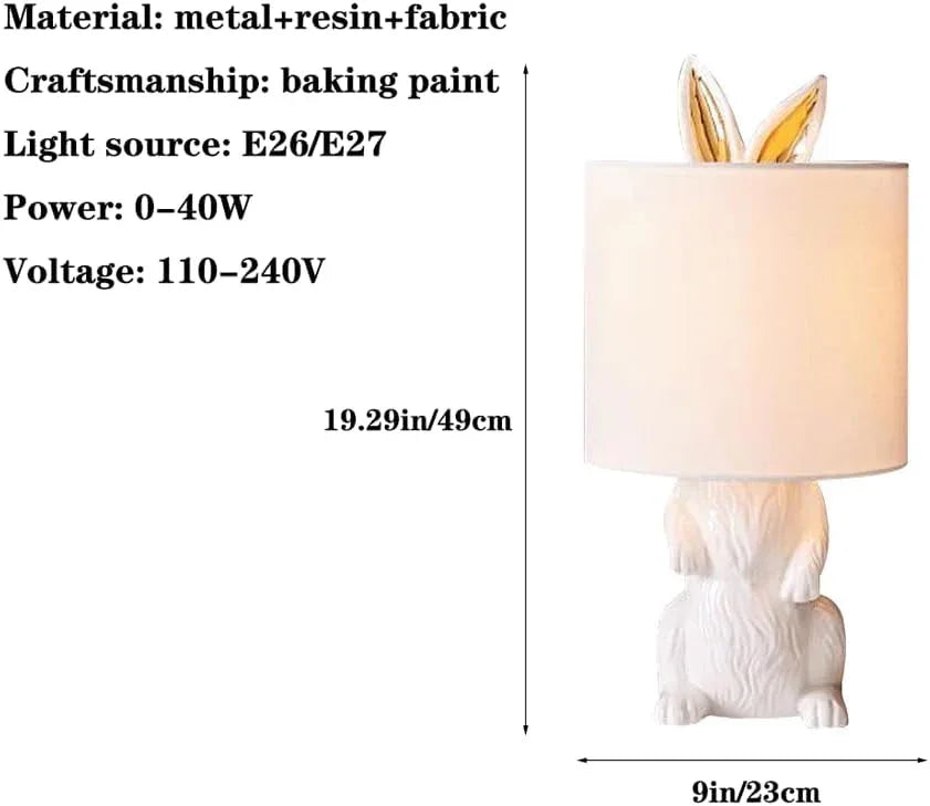 Audara-Cute Bedroom Bedside Desk Light Simple Art Resin Fabric Desk Lamp Living Room Study Room Pantry Table Lamp Restaurant Coffee Shop Club B&B Decoration Lighting Fixture