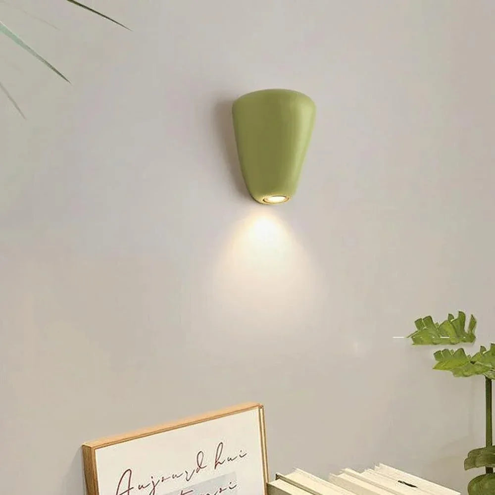 Audara-Children's Room Bedside Wall Lamp Scandinavian Cream Wind Bedroom Wall Lights Japanese Staircase Aisle Sconces Fashion Living Room Study Room Decoration Mounted Lighting Fixture