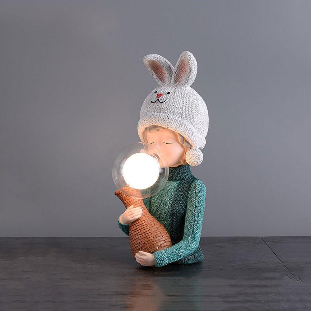 Audara-Luxury Creative Bedroom Bedside Desk Light Romantic Cozy Resin Glass Desk Lamp Girls Room Kids Room Study Dormitory Table Lamp Mall Restaurant Decoration Lighting Fixture White