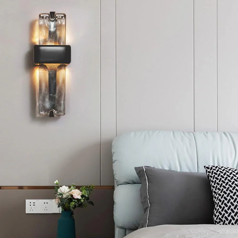 Audara-Chinese Retro Creative Resin Wall Lamp Study B&B Bedroom Bedside Wall Lights LED Monochrome 3000K Living Room Entrance Background Wall Sconces Suitable for Restaurant Cafe Lighting Fixture
