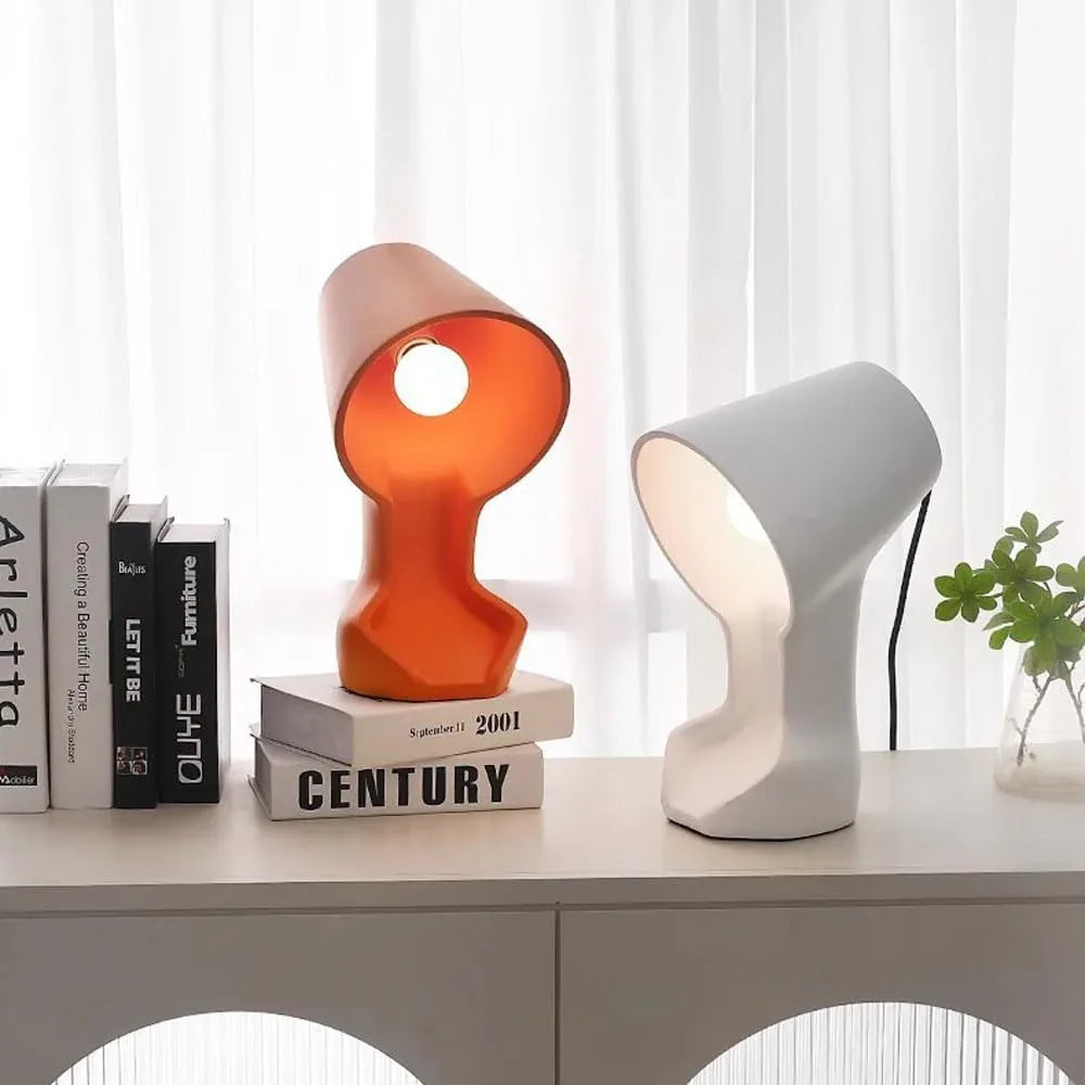 Audara-Creative Simple Macaron Resin Desk Light Cozy Romantic Bedroom Bedside Children's Room Desk Lamp Study Office Living Room Decorative Table Lamp Cafe Hotel Guest Room Farmhouse Lighting Fixture