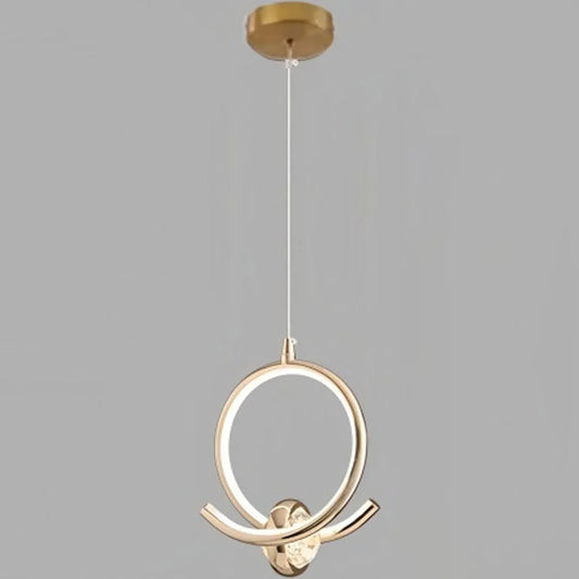 Audara-7-inch Crystal Pendant Light, Decorative Lighting Fixture, Bohemian Style, European Minimalist Style, Suitable for Bedrooms, Hotel Entryways, Kitchen Islands, and Other Scenarios.