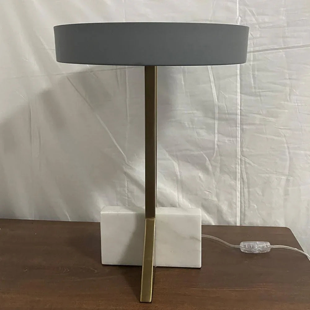 Audara-Postmodern Simple Hotel Model Room Backdrop Desk Light Luxury Fashion Marble Desk Lamp Villa Farmhouse Hotel Room Lighting Fixture Living Room Office Apartment Table Lamp