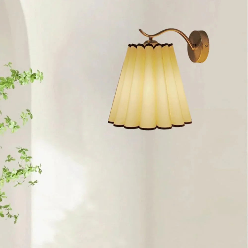 Audara-Bedroom Bedside Wall Lamp Modern Simple Study Wall Lights Creative Stairway Aisle Sconces Scandinavian Fashion Cloth Mounted Lighting Fixture