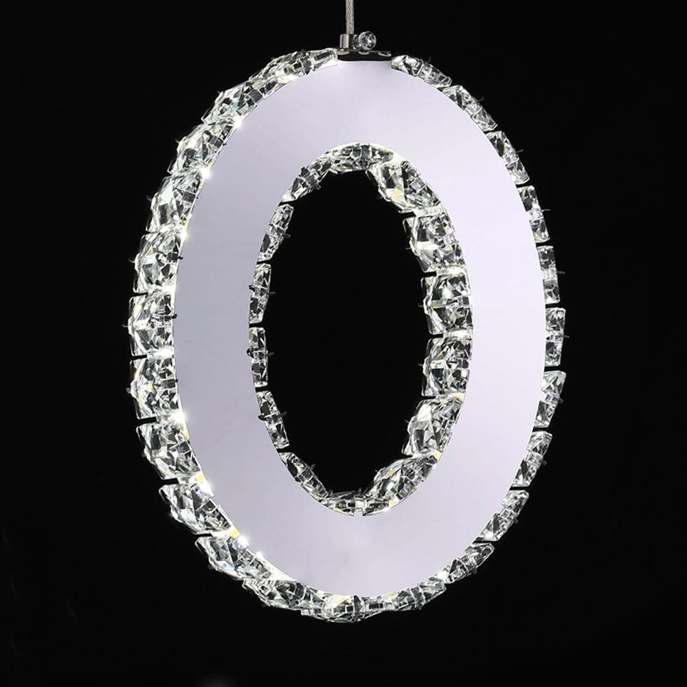 Audara-Crystal Pendant Light, 6-inch, Creative Mini Pendant Lights, Suitable for Modern, Minimalist, Bohemian, and European Styles, Ideal for Bedrooms, Hotel Kitchens, Islands, Entryways, Etc.