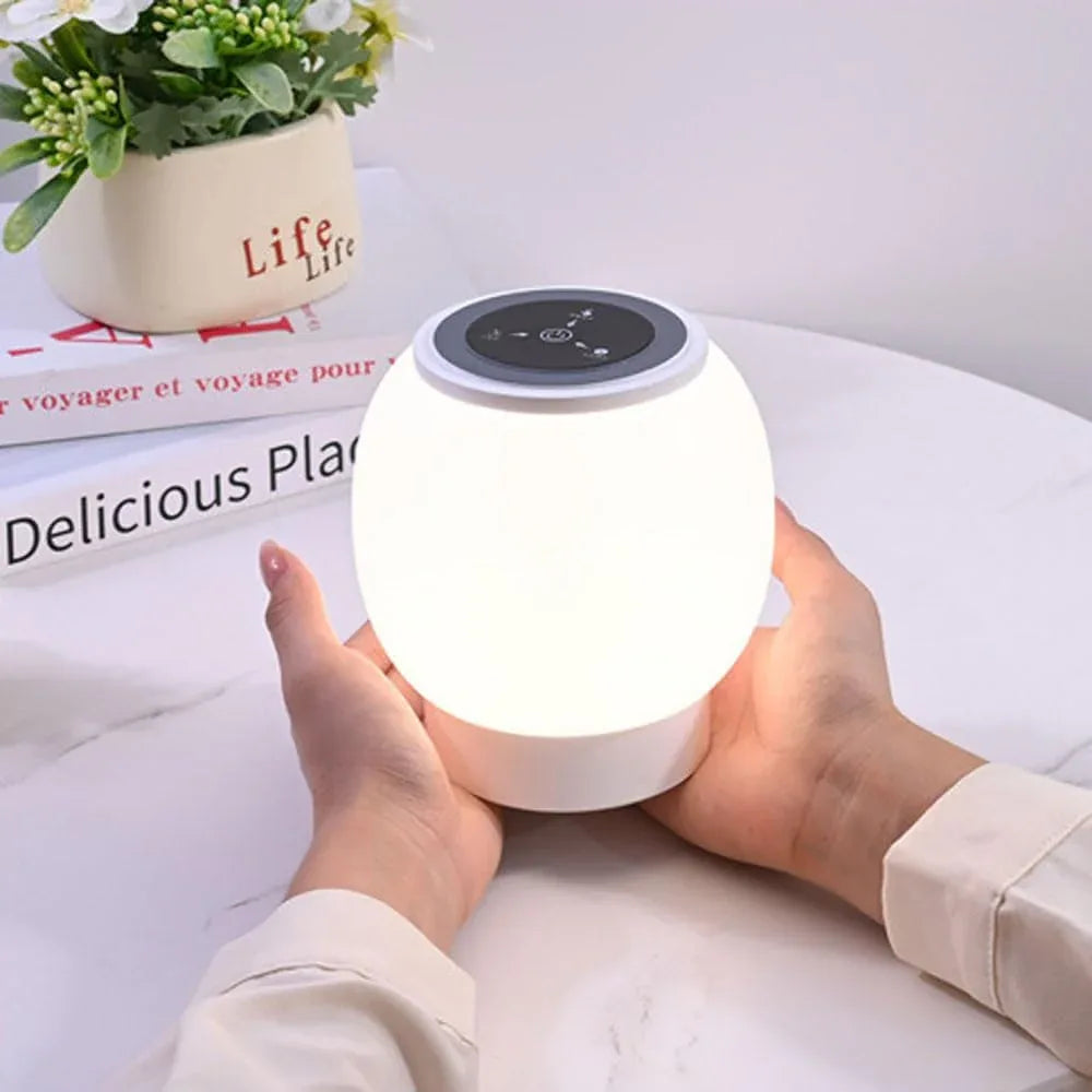Audara-Eye Protection Infinitely Dimmable/RGB16 Color Dimming LED Desk Light Portable Long Lasting Timing Touch Dimming Bedroom Bedside Night Desk Lamp Children's Room Table Lamp Dormitory Lighting Fixture