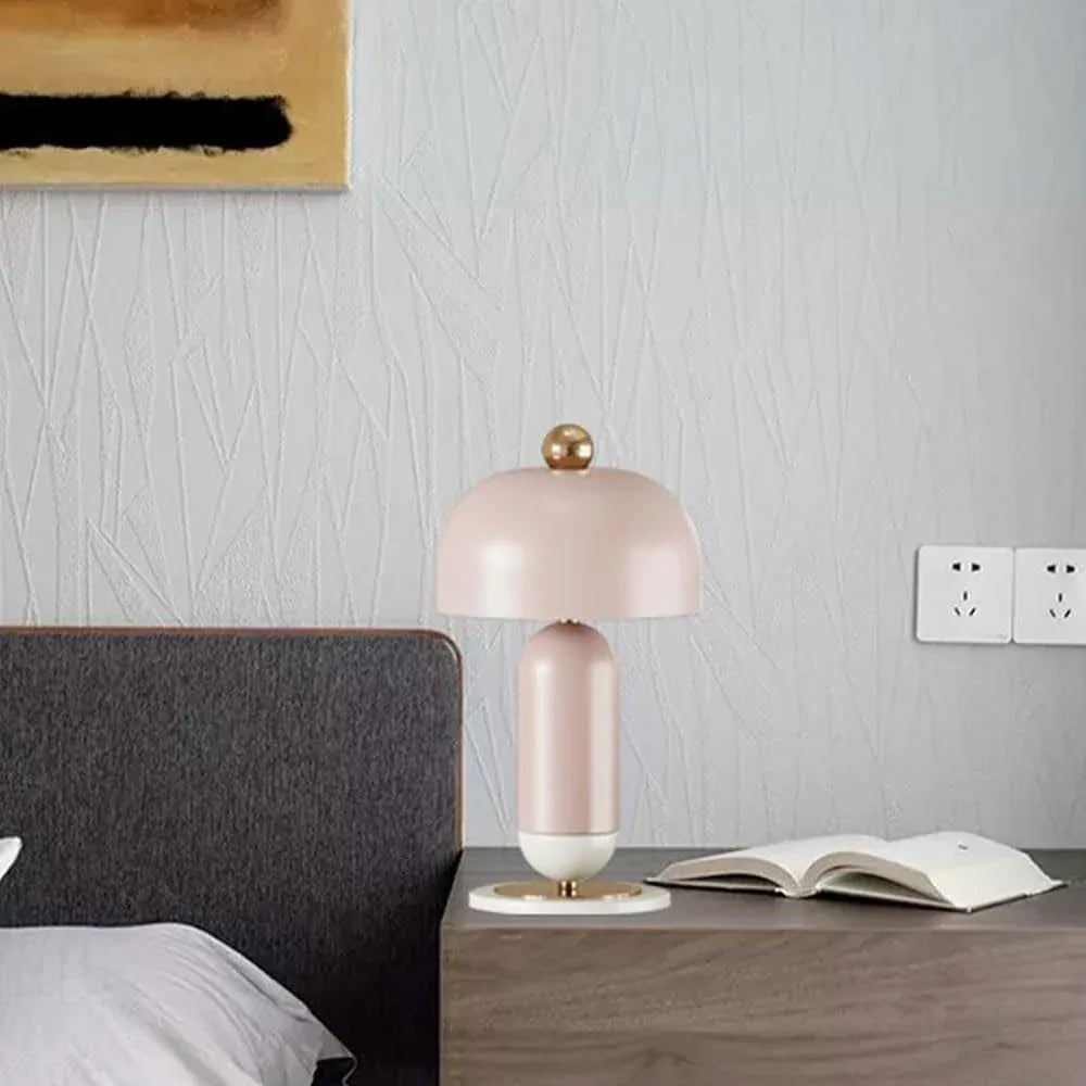 Audara-Warm Creative Bedroom Bedside Children's Room Desk Light Scandinavian French Style Model House Background Wall Desk Lamp Villa Coffee Shop Dining Room Lighting Fixture Living Room Office Table Lamp