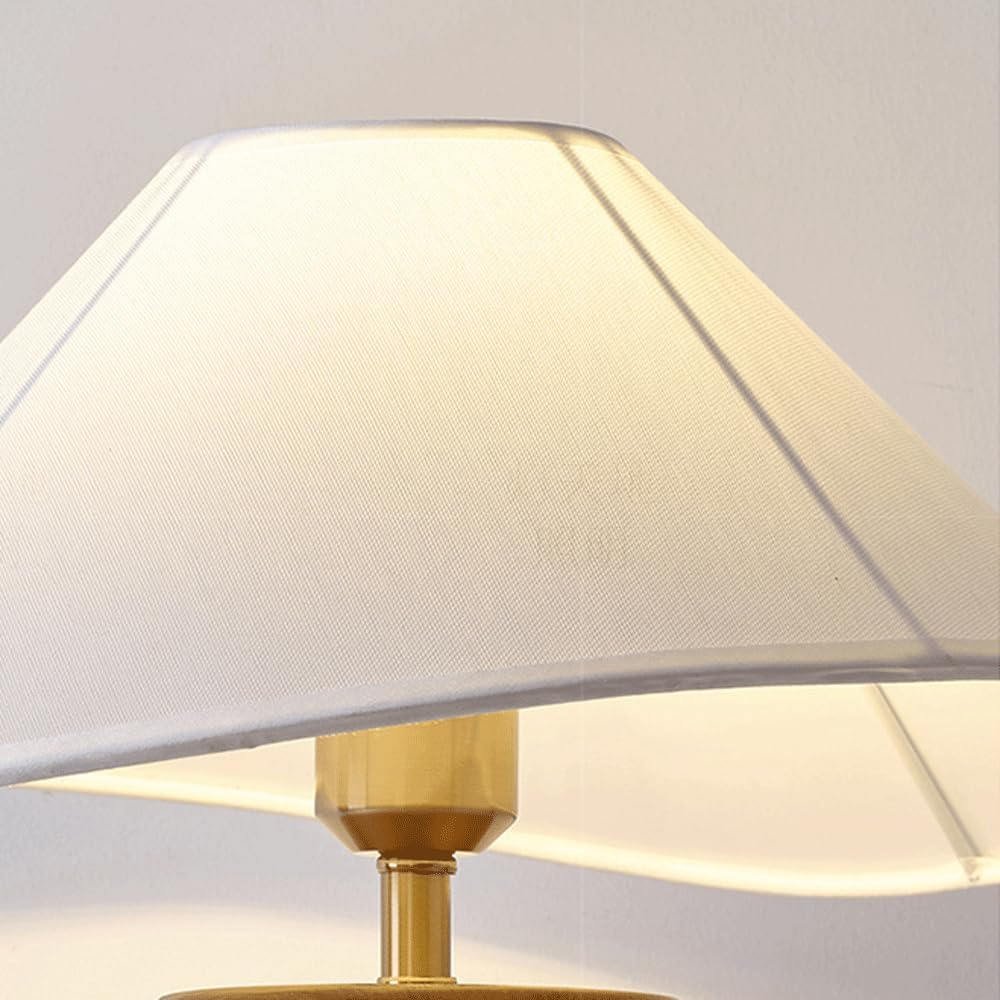 Audara-Romantic French Fabric Solid Wood Desk Light Warm and Natural Study Room Bedroom Bedside Desk Lamp Living Room Counter Tea House Table Lamp Club Bar Library Decoration Lighting Fixture