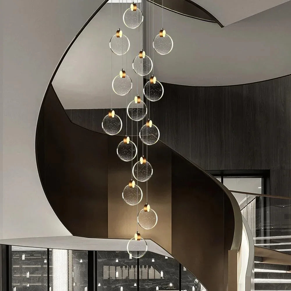 Audara-Crystal Pendant Light, 5-inch, Decorative Bedroom Chandelier with A Modern, Understated Luxury Style. Suitable for Various Spaces Including Hotels, Kitchen Islands, Entryways, and Cafes.