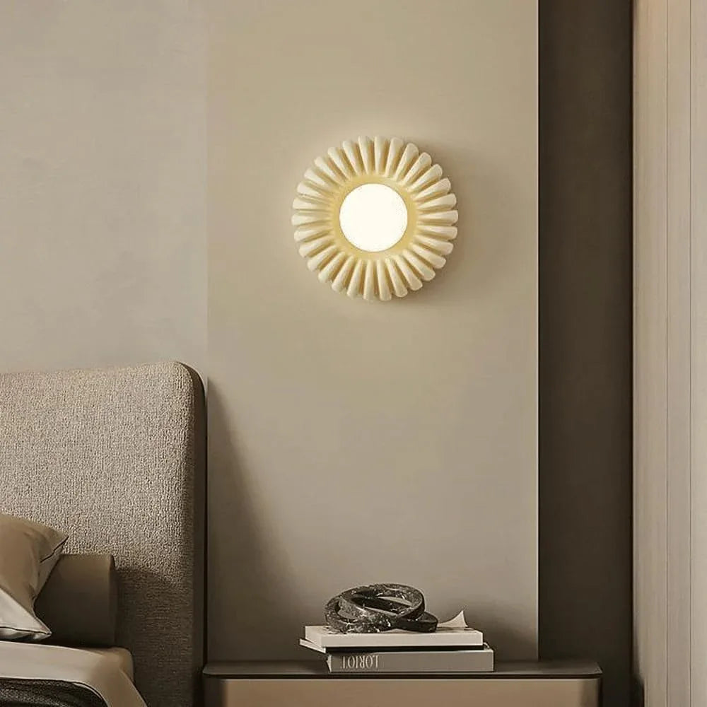 Audara-French Tien Yuan Wall Lamp Bedroom Bedside Background Wall Lights Japanese Style Wabi-sabi Wind Personalized Sconces Creative Corridor Aisle Decorative Mounted Lighting Fixture
