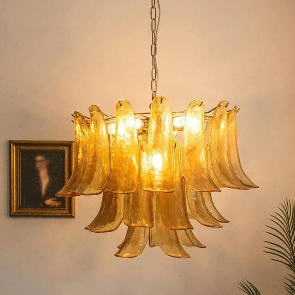 Audara-16-inch Crystal Chandeliers Can Be Installed in Various Spaces Such As Bedrooms, Hotels, and Kitchen Islands. Small Chandelier for Living Room in Minimalist European Style.